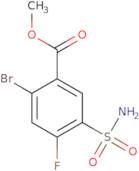 Methyl 2-bromo-4-fluoro-5-sulfamoylbenzoate