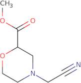 Methyl 4-(cyanomethyl)morpholine-2-carboxylate