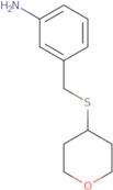 3-[(Oxan-4-ylsulfanyl)methyl]aniline