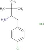 1-(4-Chlorophenyl)-3,3-dimethylbutan-2-amine hydrochloride