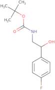 tert-Butyl N-[(2S)-2-(4-fluorophenyl)-2-hydroxyethyl]carbamate