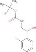 tert-Butyl N-[(2R)-2-(2-fluorophenyl)-2-hydroxyethyl]carbamate