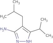 4-(2-Methylpropyl)-3-(propan-2-yl)-1H-pyrazol-5-amine