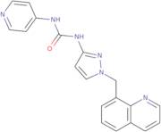 1-(Pyridin-4-yl)-3-{1-[(quinolin-8-yl)methyl]-1H-pyrazol-3-yl}urea