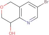 3-bromo-5H,7H,8H-pyrano[4,3-b]pyridin-8-ol