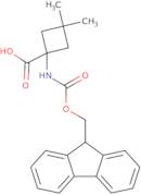 1-((((9H-Fluoren-9-yl)methoxy)carbonyl)amino)-3,3-dimethylcyclobutanecarboxylic acid