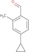 4-Cyclopropyl-2-methylbenzaldehyde