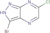 3-Bromo-6-chloro-1H-pyrazolo[3,4-b]pyrazine