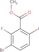 methyl 3-bromo-2-fluoro-6-iodobenzoate