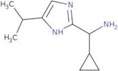 Cyclopropyl[5-(propan-2-yl)-1H-imidazol-2-yl]methanamine