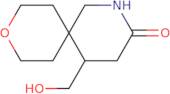 5-(Hydroxymethyl)-9-oxa-2-azaspiro[5.5]undecan-3-one