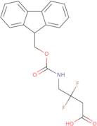 4-({[(9H-Fluoren-9-yl)methoxy]carbonyl}amino)-3,3-difluorobutanoic acid