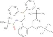 (R)-N-[(S)-1-(3’,5’-Di-tert-butyl-2-biphenylyl)-2-(diphenylphosphino)ethyl]-2-methylpropane-2-su...