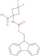 1-({[(9H-Fluoren-9-yl)methoxy]carbonyl}amino)-3,3-difluorocyclobutane-1-carboxylic acid