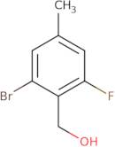 (2-Bromo-6-fluoro-4-methylphenyl)methanol