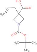 1-[(tert-Butoxy)carbonyl]-3-(prop-2-en-1-yl)azetidine-3-carboxylic acid