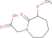 2-(3-Methoxy-2-oxoazepan-1-yl)acetic acid