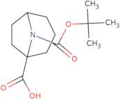 8-[(tert-Butoxy)carbonyl]-8-azabicyclo[3.2.1]octane-1-carboxylic acid