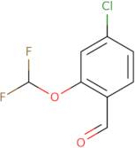 4-Chloro-2-(difluoromethoxy)benzaldehyde