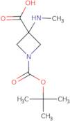 1-[(tert-Butoxy)carbonyl]-3-(methylamino)azetidine-3-carboxylic acid