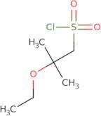 2-Ethoxy-2-methylpropane-1-sulfonyl chloride