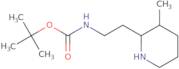 tert-Butyl N-[2-(3-methylpiperidin-2-yl)ethyl]carbamate