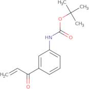 tert-Butyl N-[3-(prop-2-enoyl)phenyl]carbamate