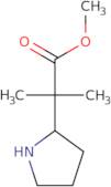 Methyl 2-methyl-2-(pyrrolidin-2-yl)propanoate