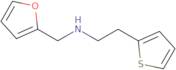 (Furan-2-ylmethyl)[2-(thiophen-2-yl)ethyl]amine