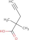 2,2-Dimethylpent-4-ynoic acid