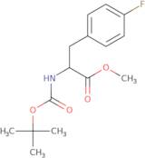 Methyl 2-((tert-butoxycarbonyl)amino)-3-(4-fluorophenyl)propanoate