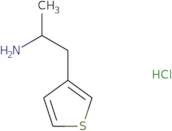 [1-Methyl-2-(3-thienyl)ethyl]amine hydrochloride