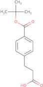 3-[4-(tert-Butoxycarbonyl)phenyl]propanoic acid