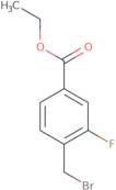 Ethyl 4-(bromomethyl)-3-fluorobenzoate