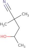4-Hydroxy-2,2-dimethylpentanenitrile