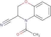 4-Acetyl-3,4-dihydro-2H-benzo[1,4]oxazine-3-carbonitrile