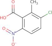 3-Chloro-2-methyl-6-nitrobenzoic acid