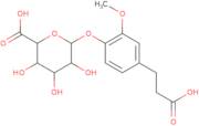 Dihydro ferulic acid 4-o-β-D-glucuronide