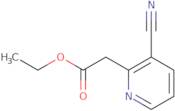 ethyl 2-(3-cyanopyridin-2-yl)acetate