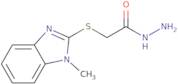 2-[(1-Methyl-1H-1,3-benzodiazol-2-yl)sulfanyl]acetohydrazide