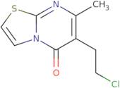 6-(2-Chloroethyl)-7-methyl-5h-thiazolo[3,2-a]pyrimidin-5-one