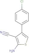 2-amino-4-(4-chlorophenyl)thiophene-3-carbonitrile