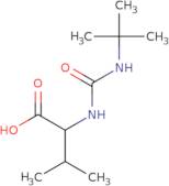 (2S)-2-[(tert-Butylcarbamoyl)amino]-3-methylbutanoic acid