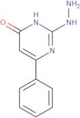 2-Hydrazinyl-6-phenyl-3,4-dihydropyrimidin-4-one