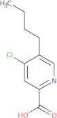 5-Butyl-4-chloropyridine-2-carboxylic acid