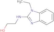 2-[(1-Ethyl-1H-1,3-benzodiazol-2-yl)amino]ethan-1-ol