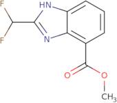 Methyl 2-(difluoromethyl)-1H-benzo[D]imidazole-4-carboxylate