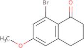 8-Bromo-6-methoxy-tetralin-1-one