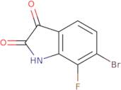 6-Bromo-7-fluoroindoline-2,3-dione