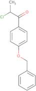 1-(4-(Benzyloxy)phenyl)-2-chloropropan-1-one